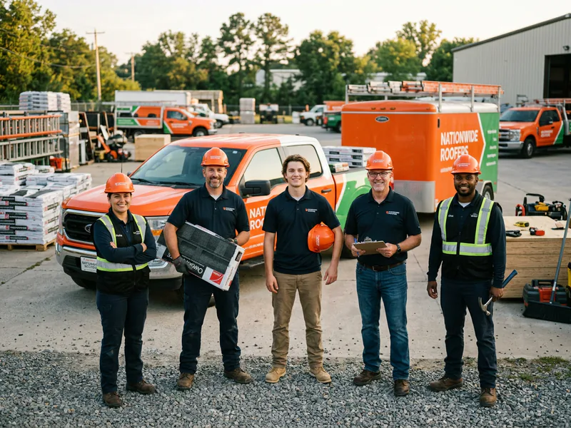 Natiowide Roofers - roof installation in Lillington near me